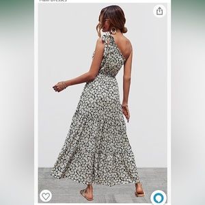 Pretty Garden Summer Dress - M